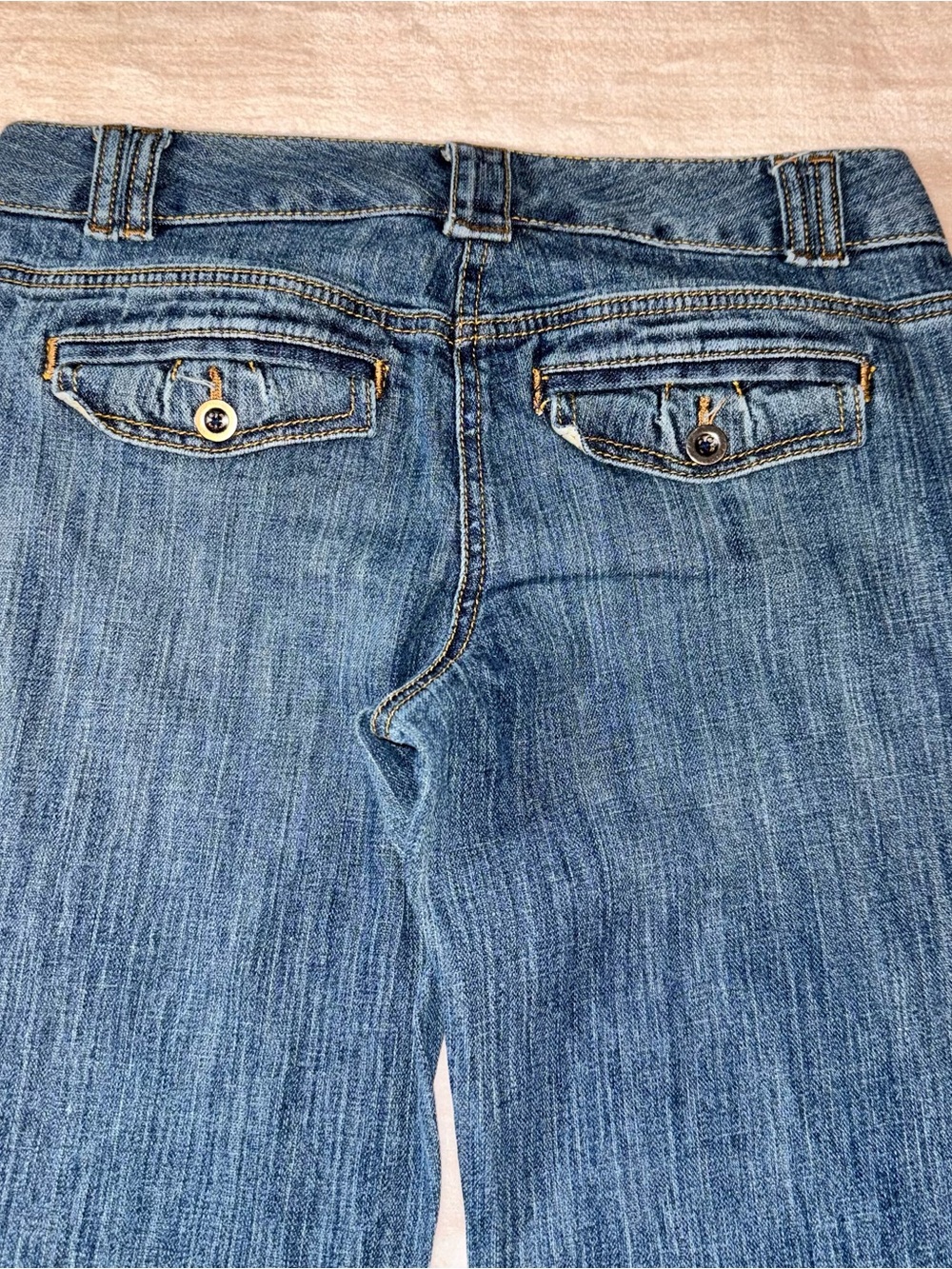 LOFT Blue Cropped Wide-Leg Jeans - Picture 14 of 16